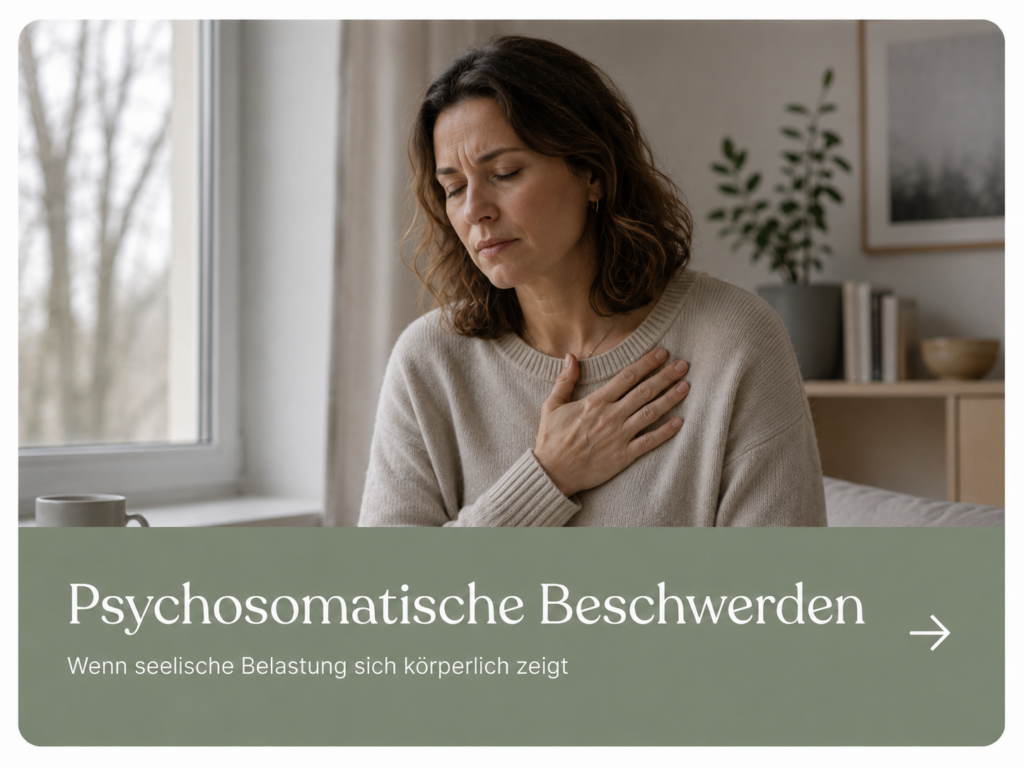 Psychotherapie bei Stress und Psychosomatik