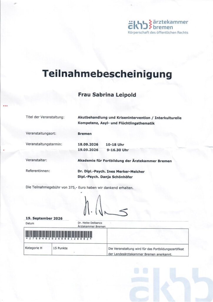 Krisenintervention und Akutbehandlung_Praxis Psychotherapie